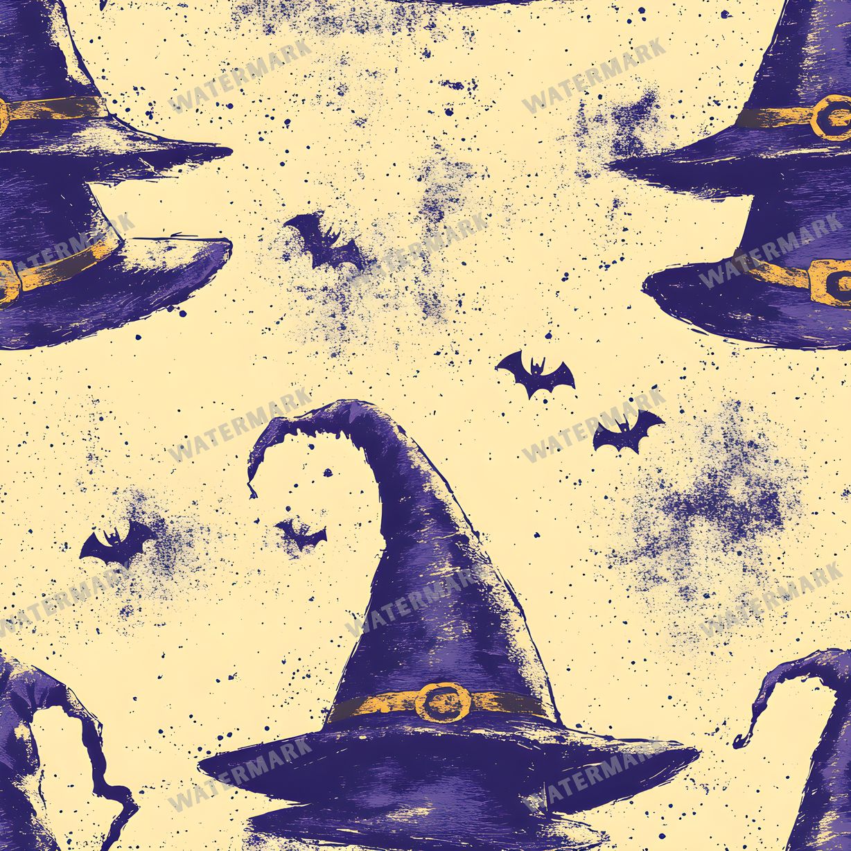 Witchcraft Seamless Pattern