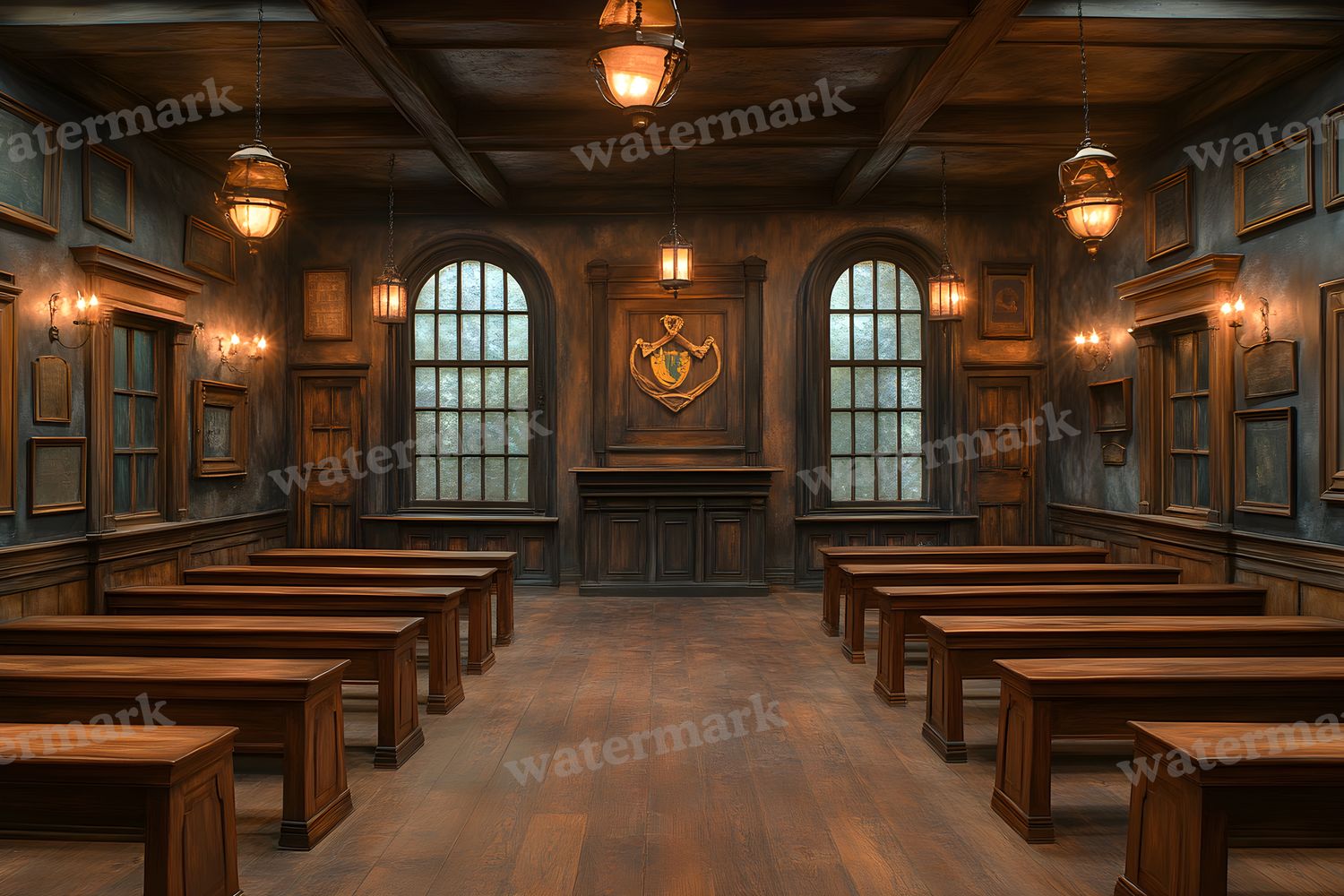 Wizarding Classroom Backdrop Images