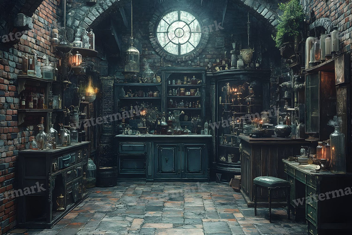 Alchemist Corner Study Backdrop Images