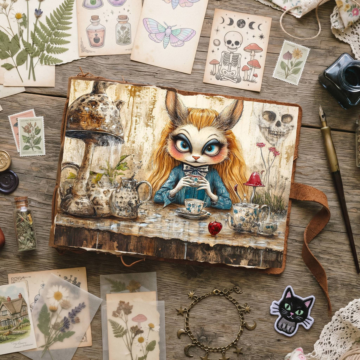 Alice In Wonderland Digital Papers