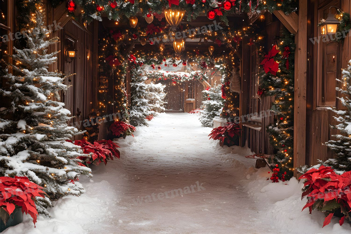 Classic Christmas Backdrop Images