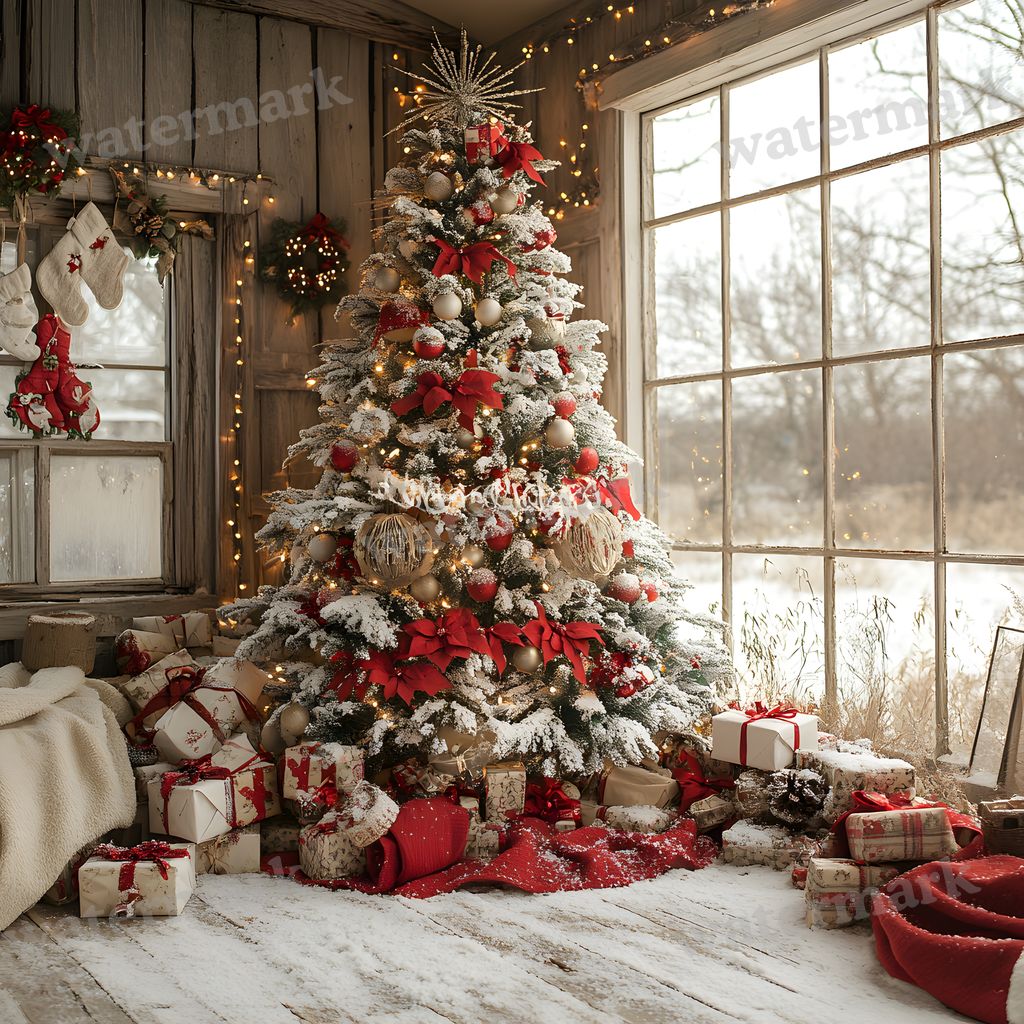 Classic Christmas Backdrop Images