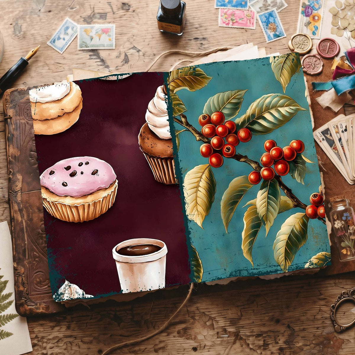 Coffee Digital Papers