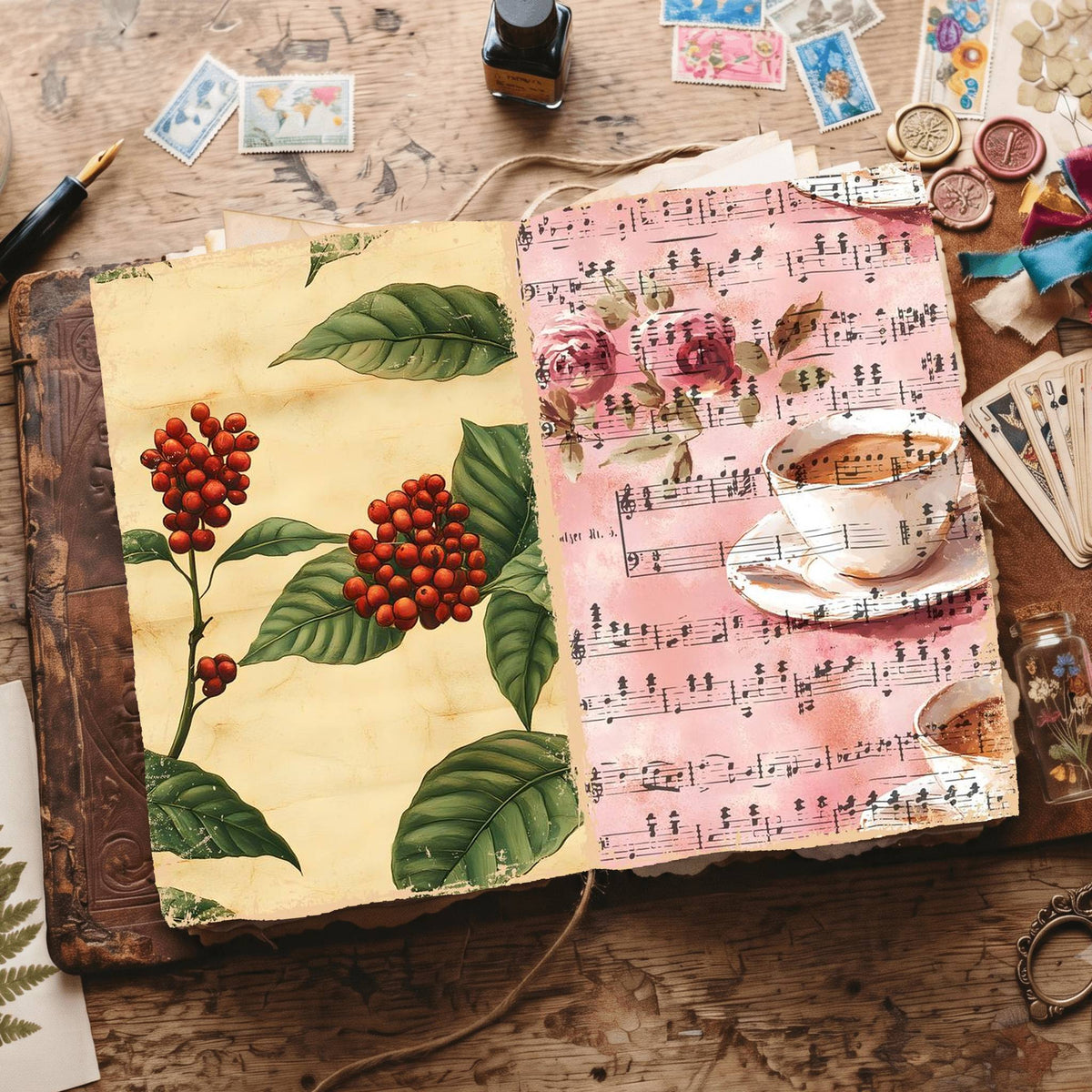 Coffee Digital Papers
