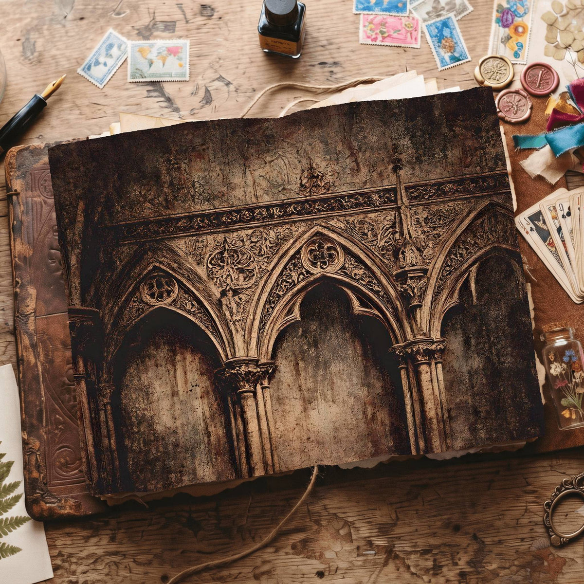 Gothic Digital Papers
