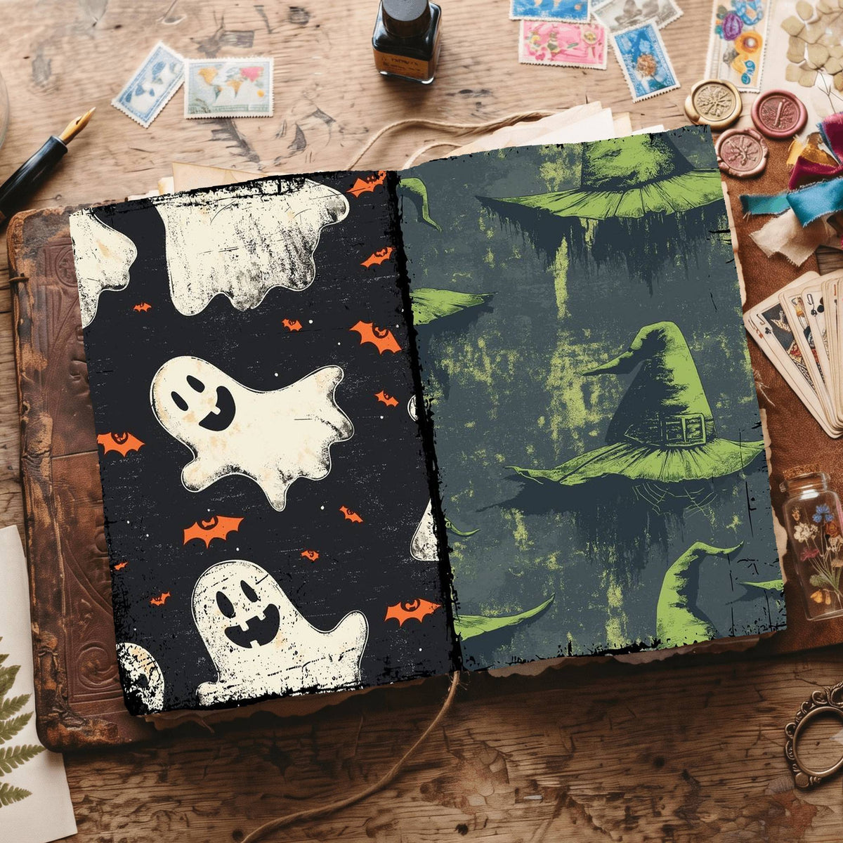 Halloween Digital Papers
