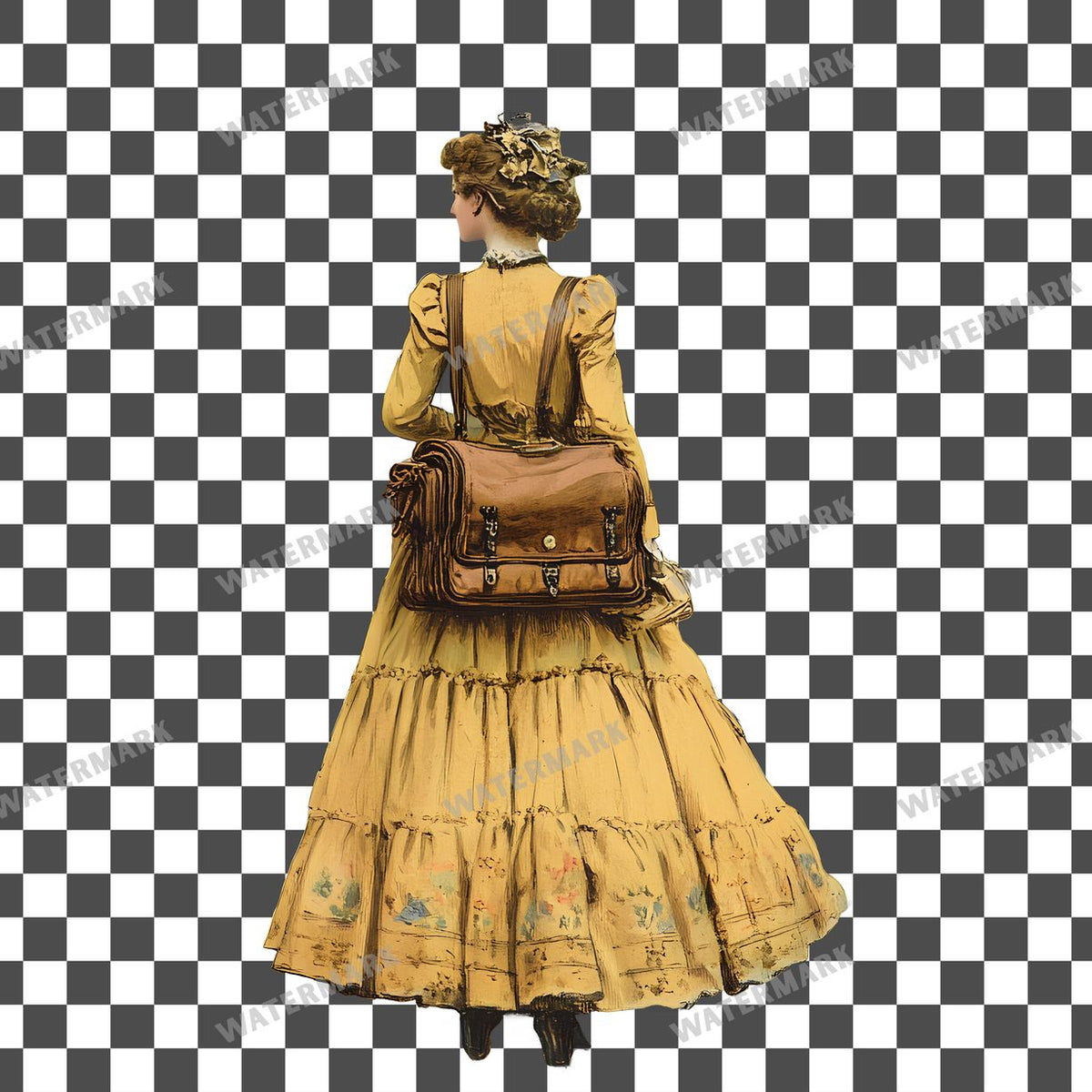 Travel Vintage Style Clipart Pngs