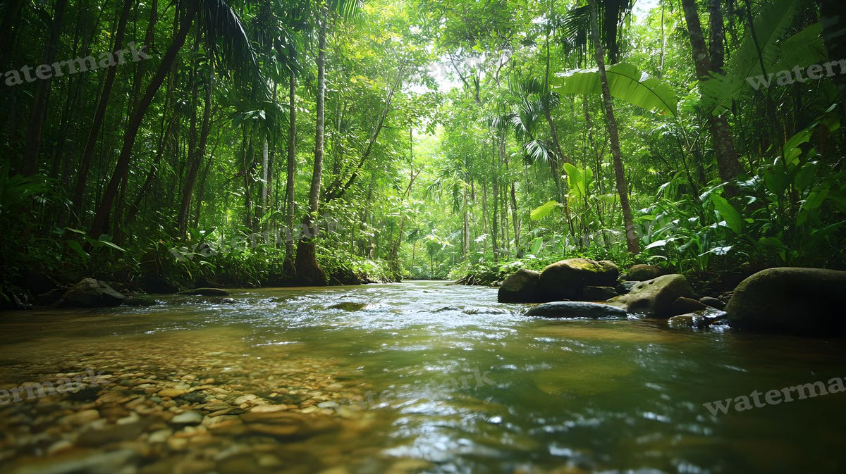Tropical Forest Backdrop Images