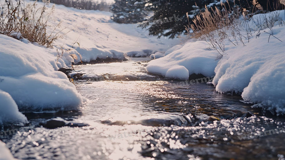 Winter Snow Backdrop Images