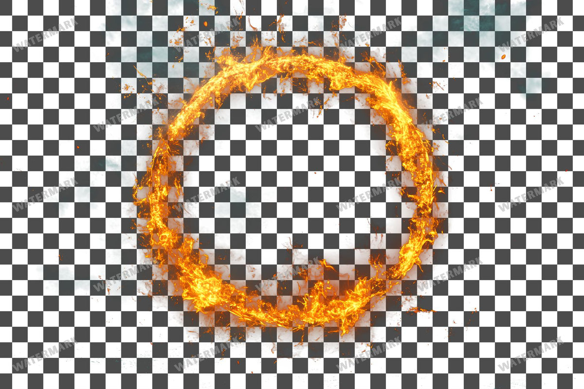 Witch Portal PNG overlay on a transparent checkered background, preview 57