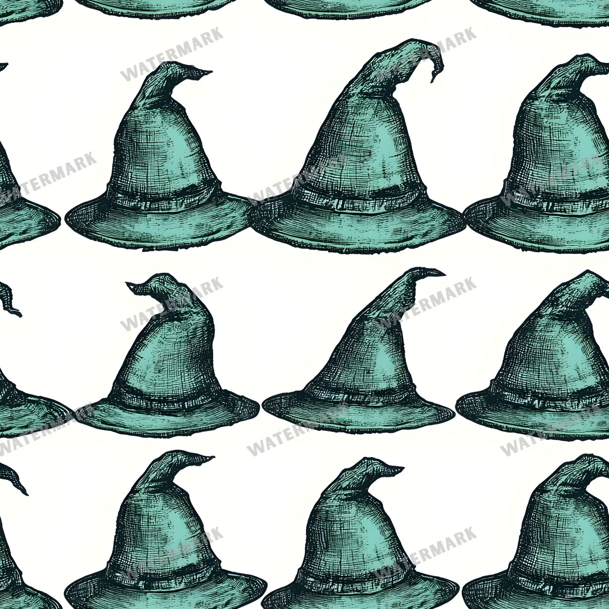 Witchcraft Seamless Pattern