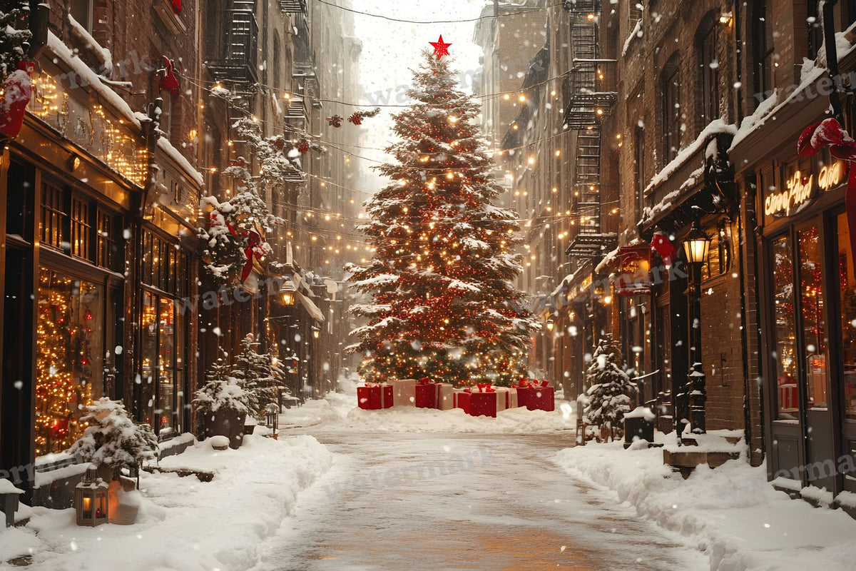 Classic Christmas Backdrop Images
