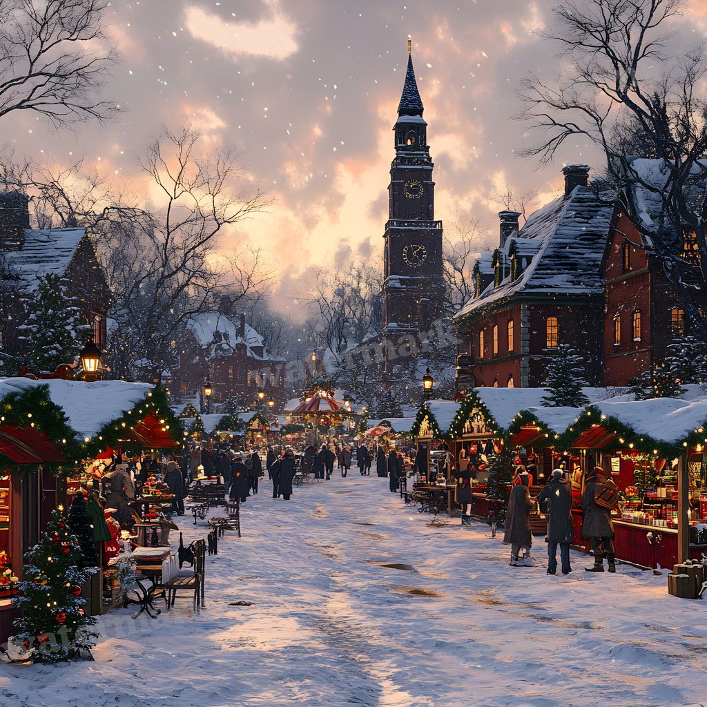 Classic Christmas Backdrop Images