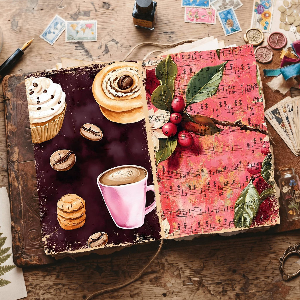 Coffee Digital Papers