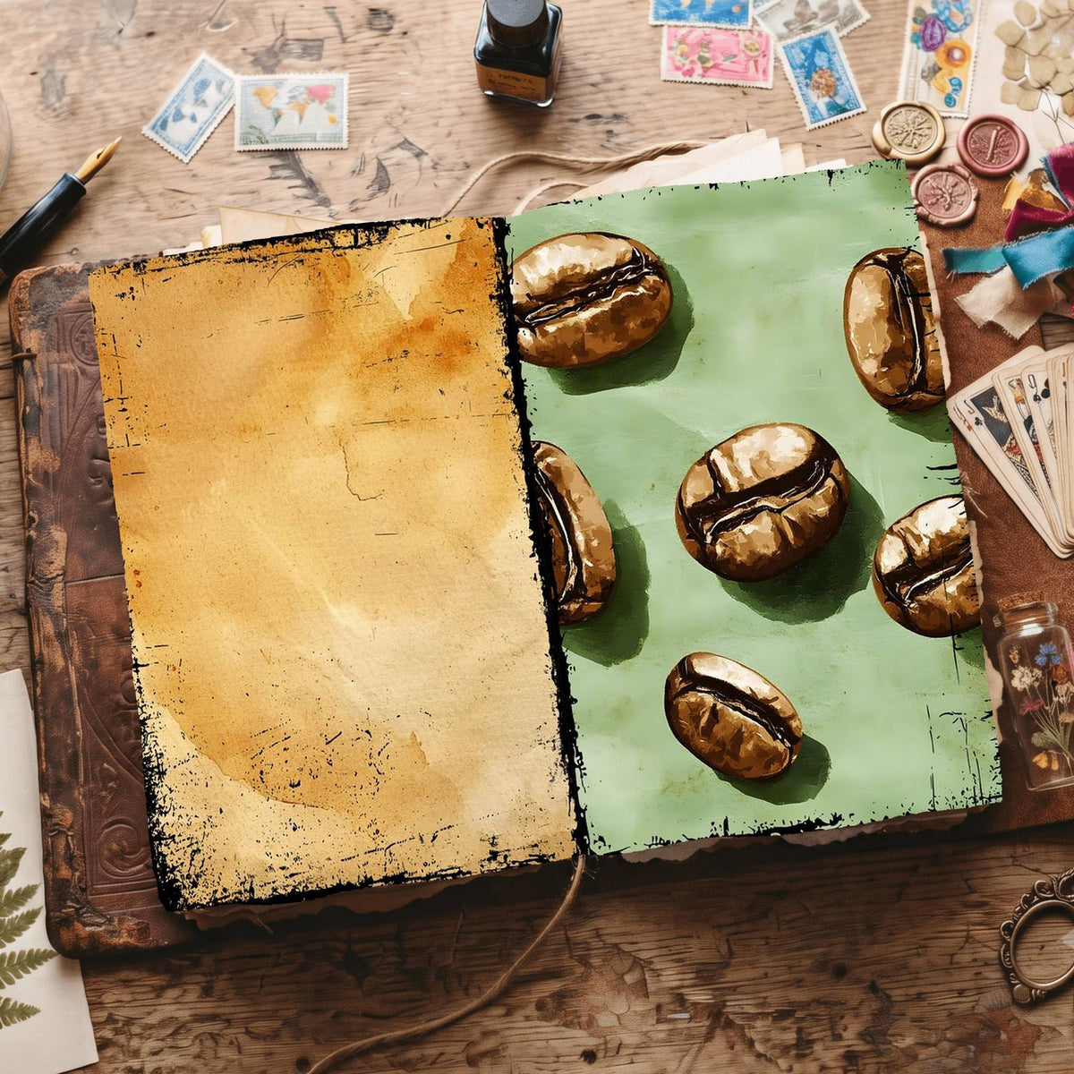 Coffee Digital Papers