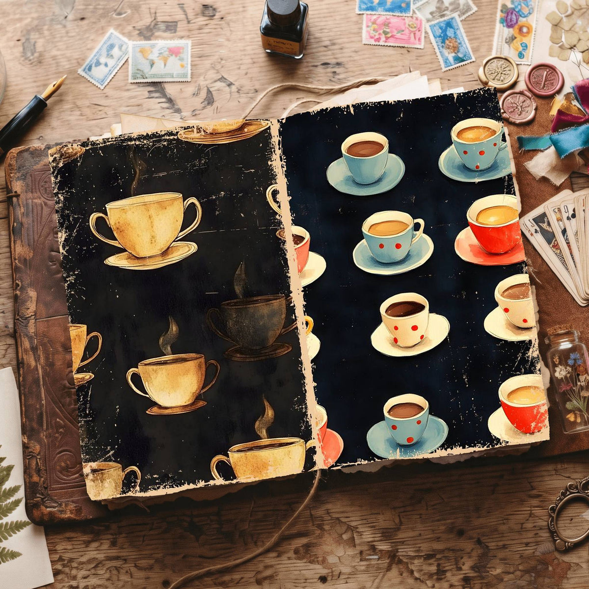 Coffee Digital Papers