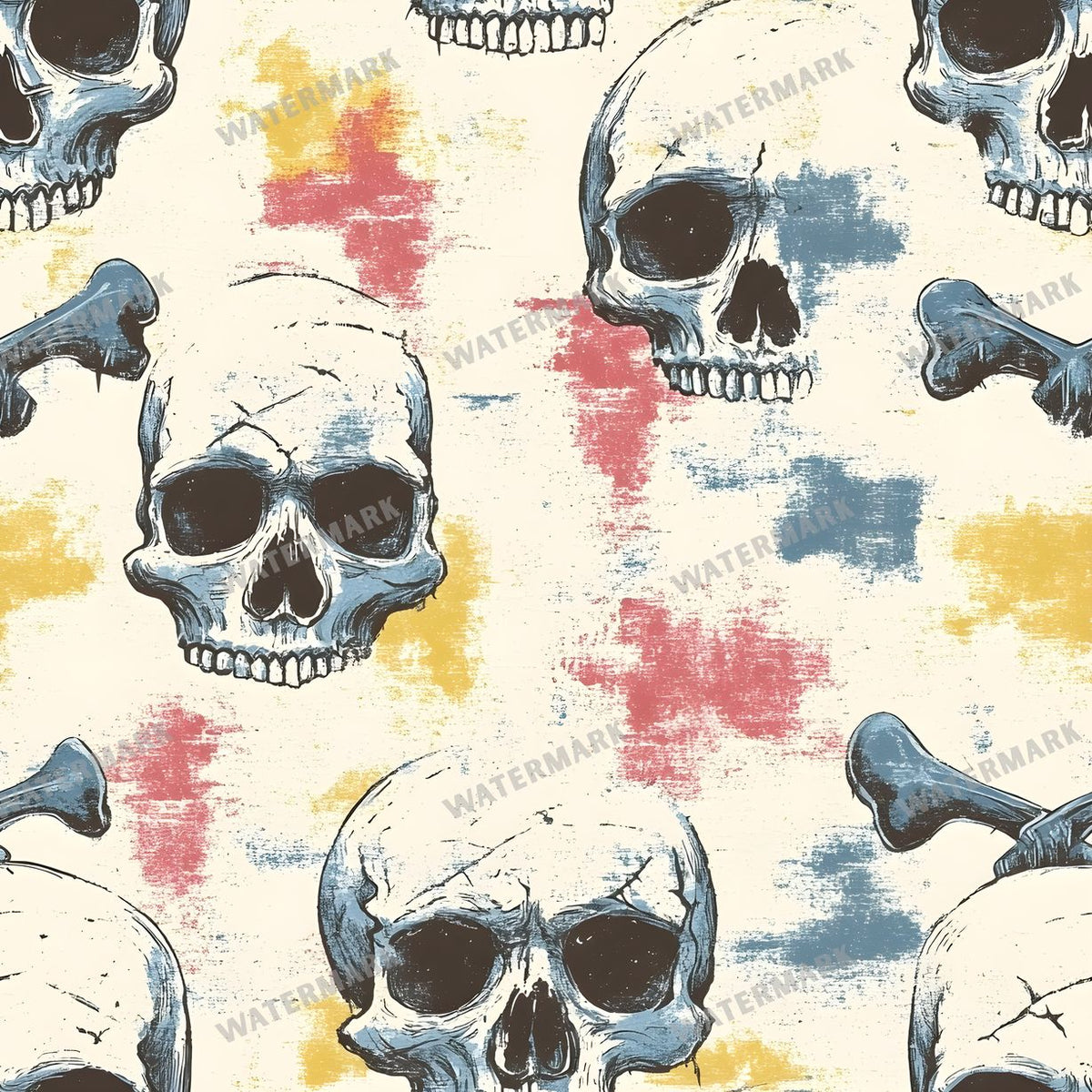 Halloween Seamless Pattern