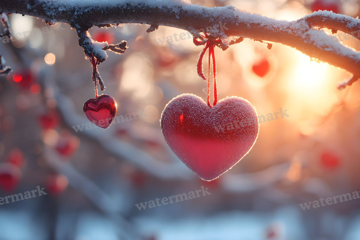 Valentine digital photo backdrop for photo editing, preview 57