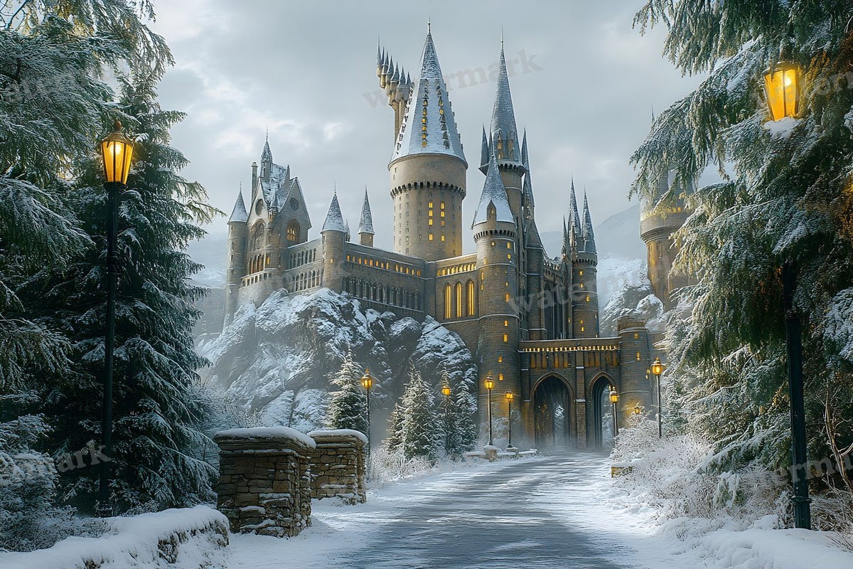 Wizarding School Backdrop Images