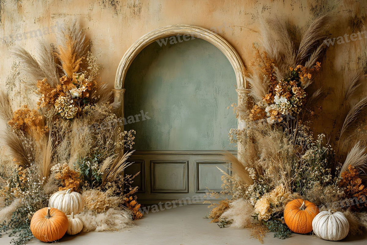 Boho Olive Arch Backdrop Images