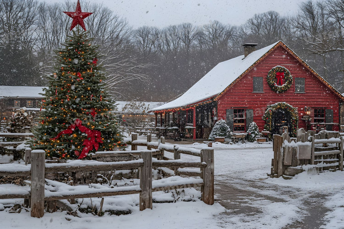 Classic Christmas Backdrop Images