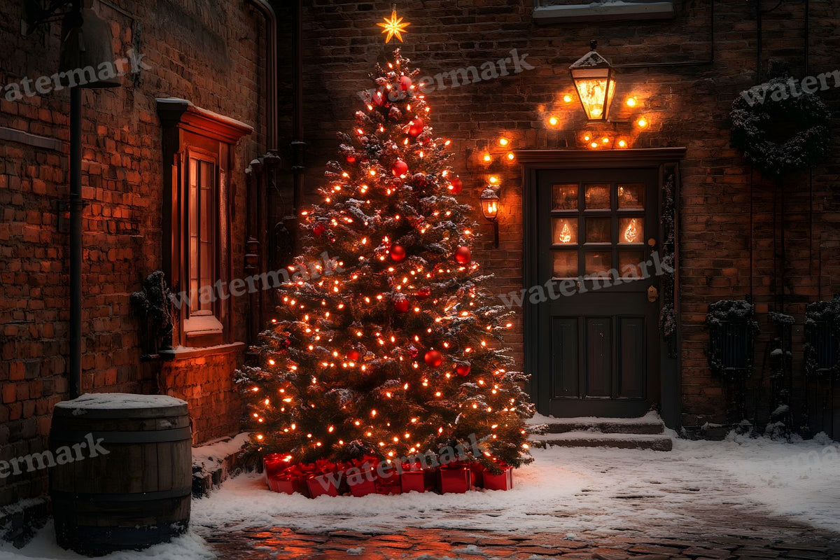 Classic Christmas Backdrop Images