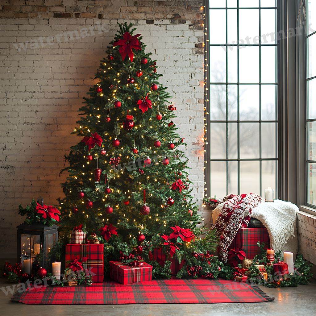 Classic Christmas Backdrop Images