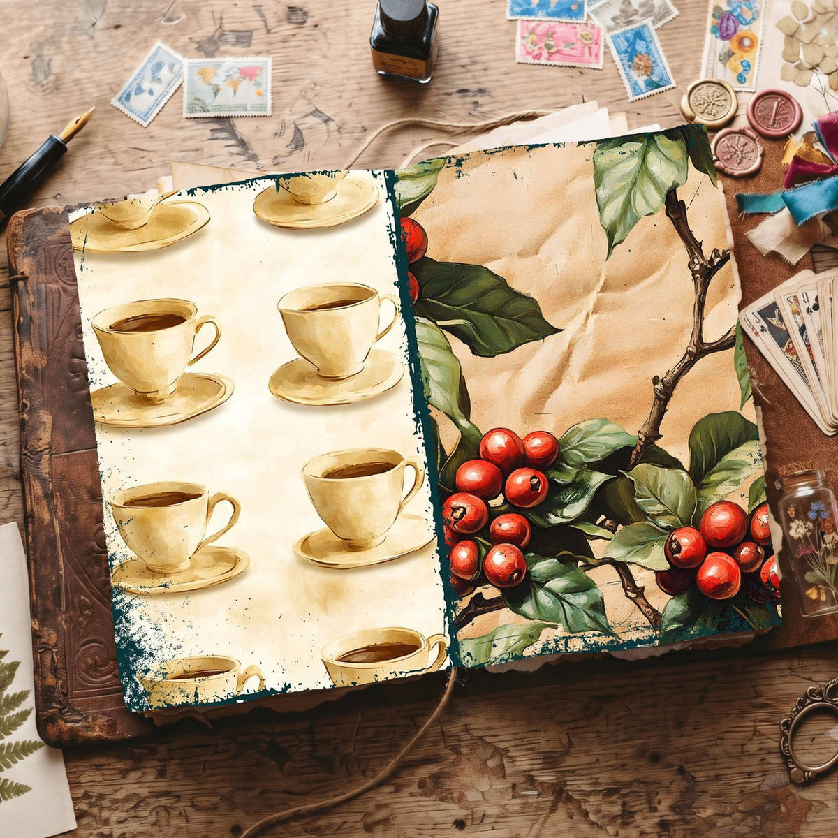 Coffee Digital Papers