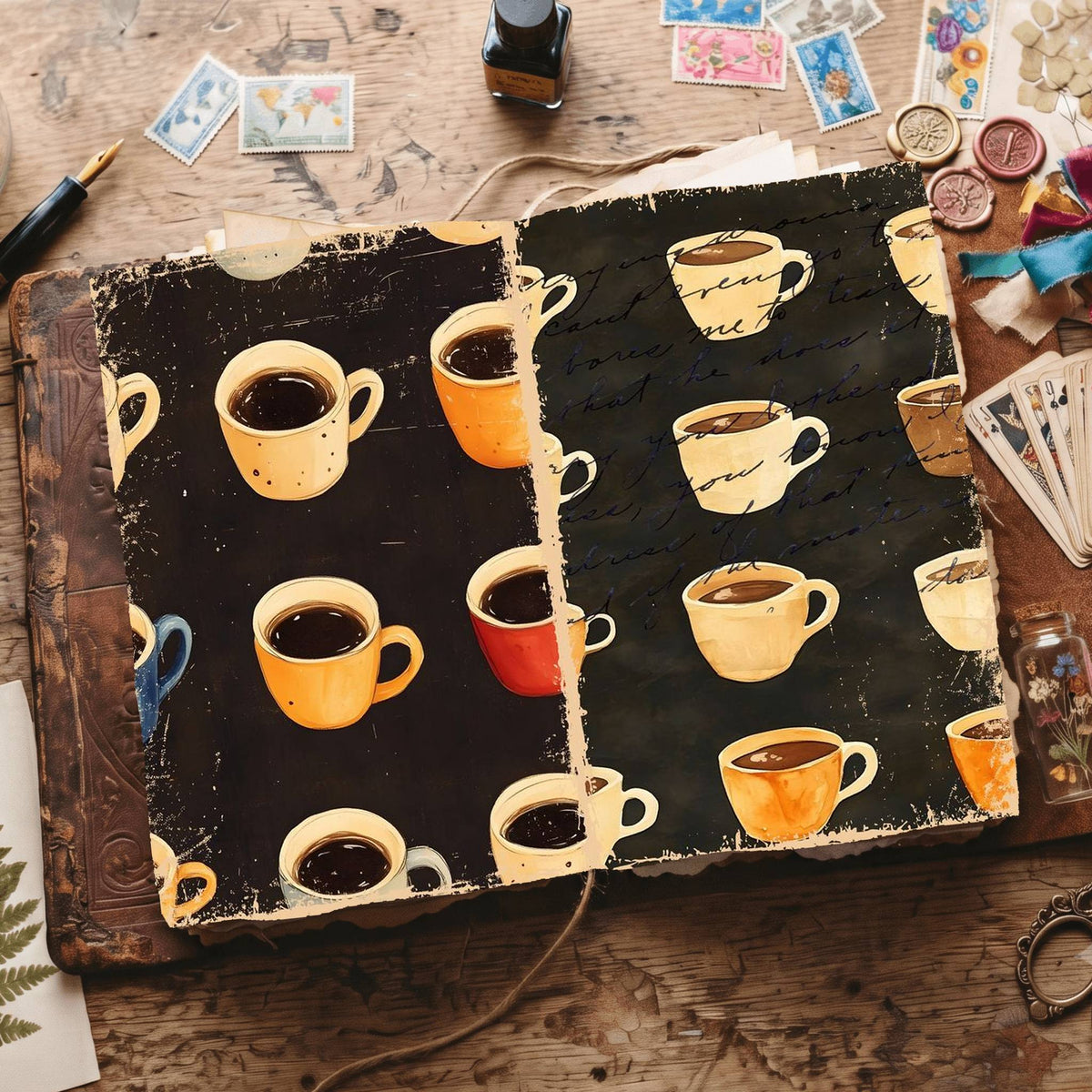 Coffee Digital Papers