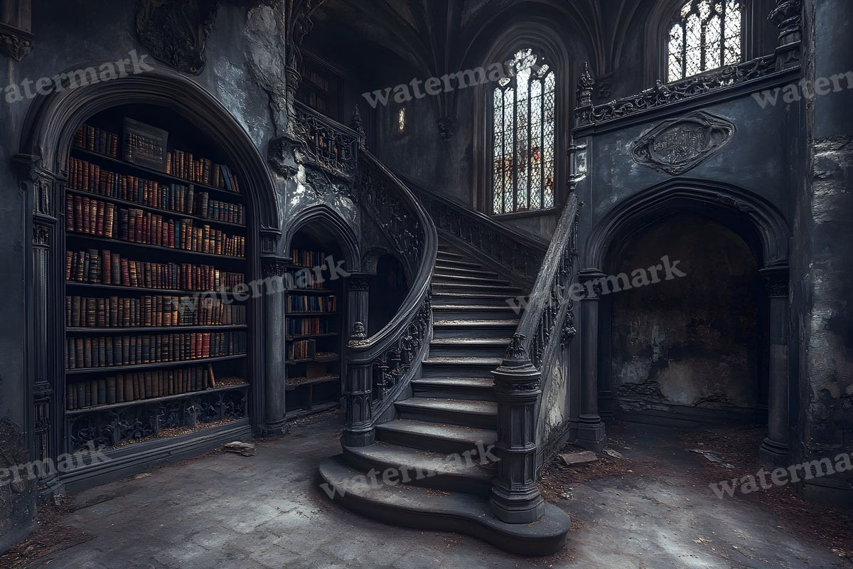 Dark Academia Study Backdrop Images