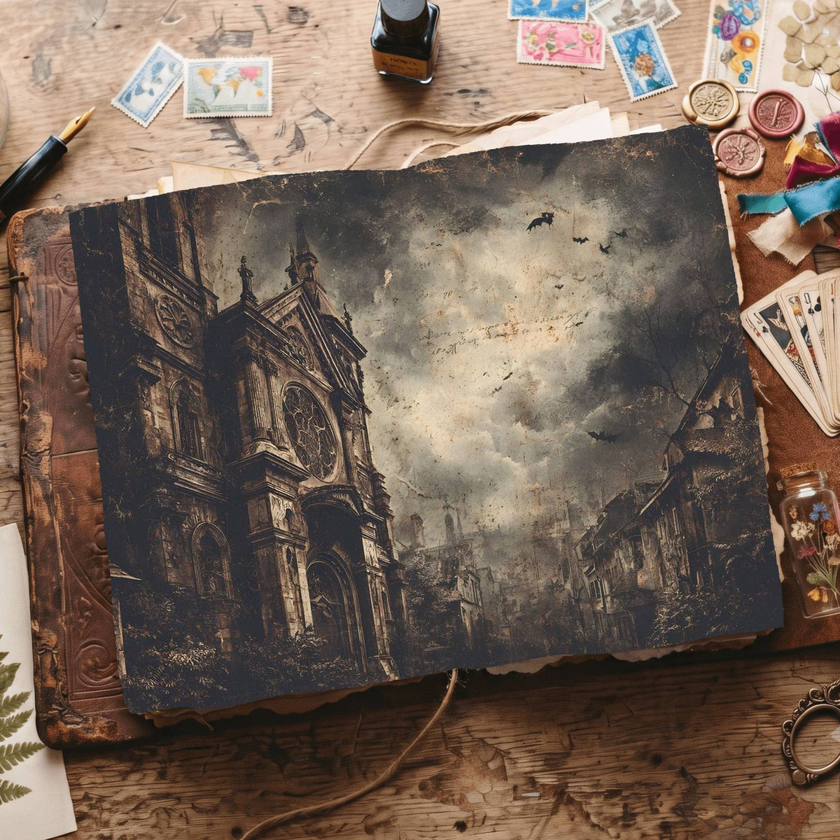 Gothic Digital Papers