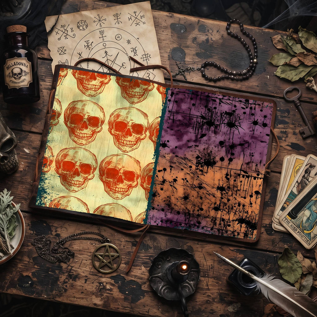Halloween Digital Papers