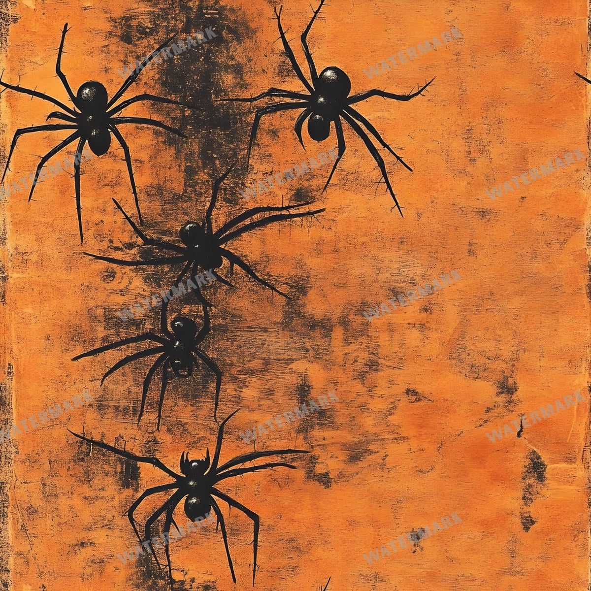 Halloween Seamless Pattern