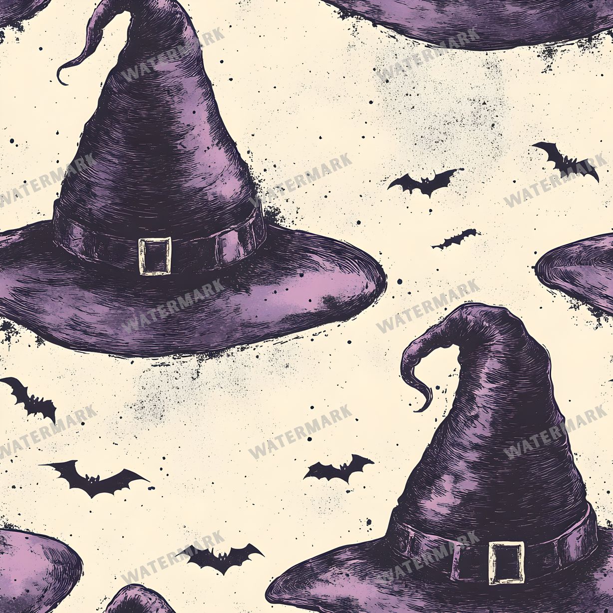 Witchcraft Seamless Pattern
