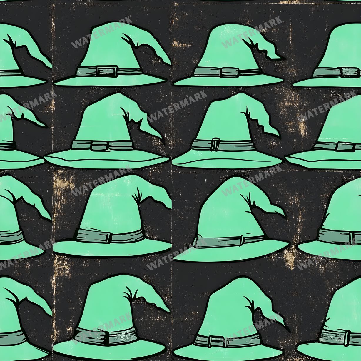 Witchcraft Seamless Pattern