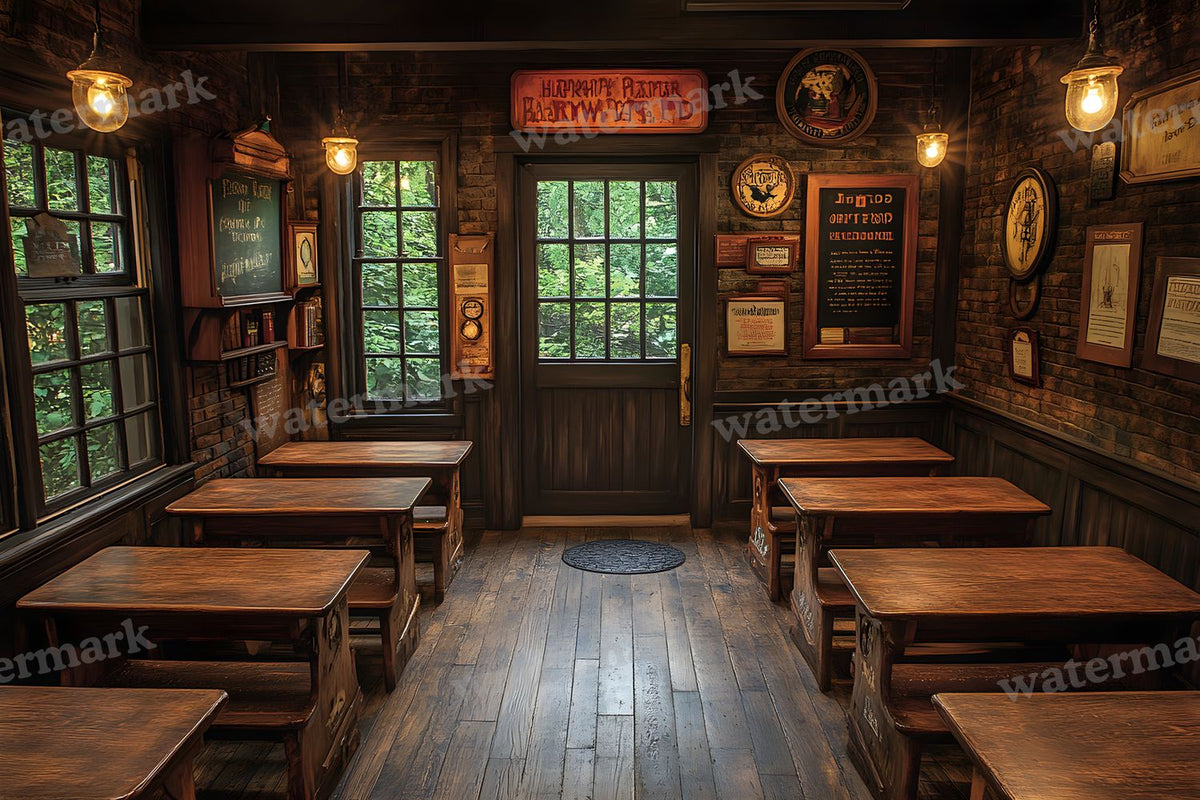 Wizarding Classroom Backdrop Images