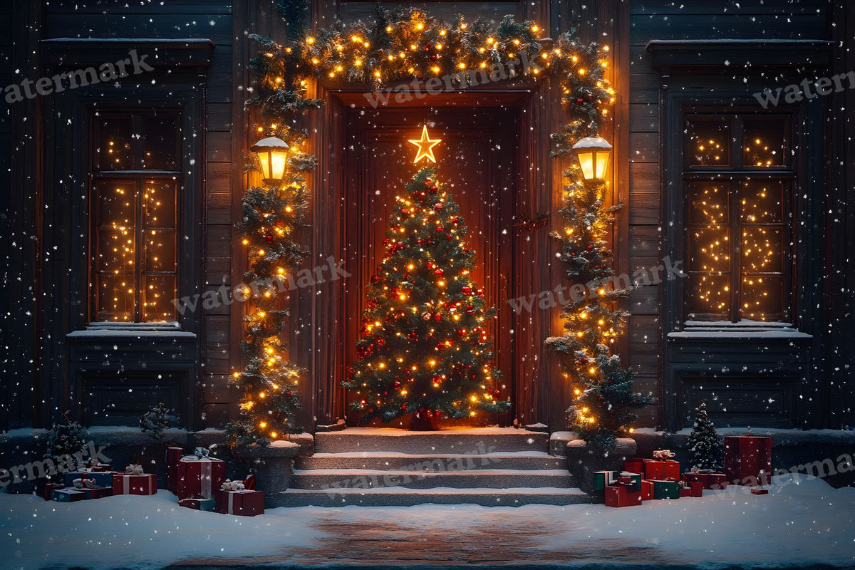 Classic Christmas Backdrop Images
