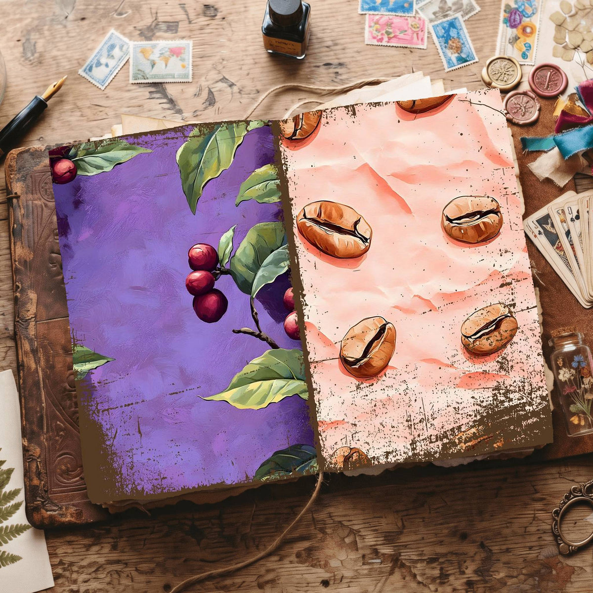 Coffee Digital Papers