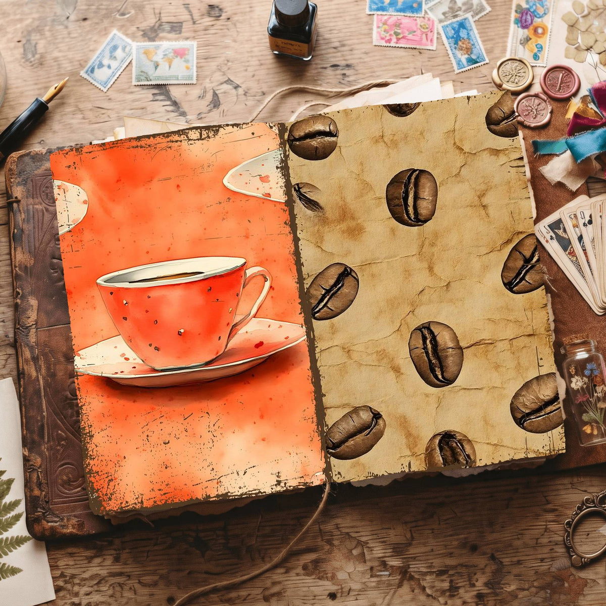 Coffee Digital Papers