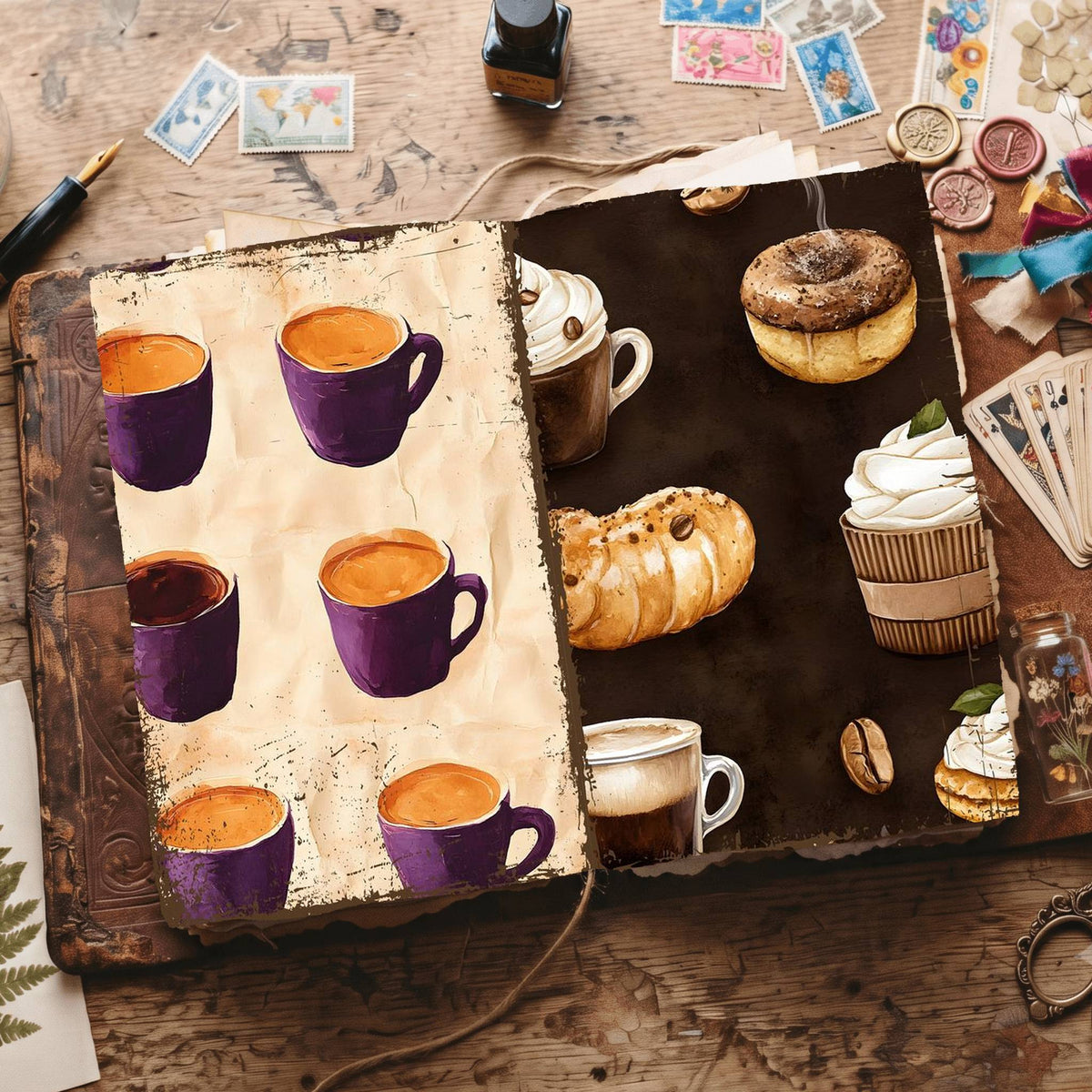Coffee Digital Papers