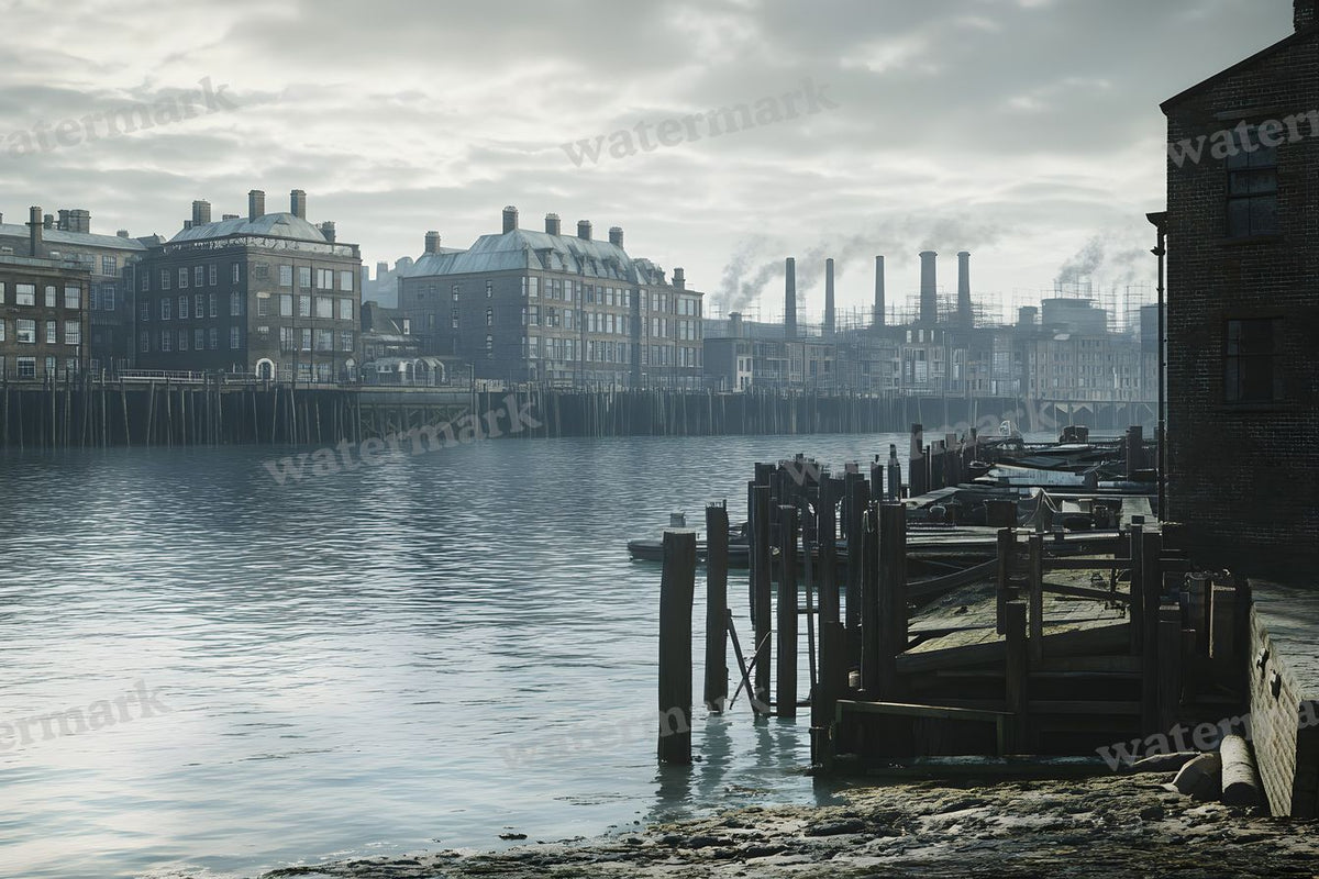 Dickens Cinematic View Backdrop Images