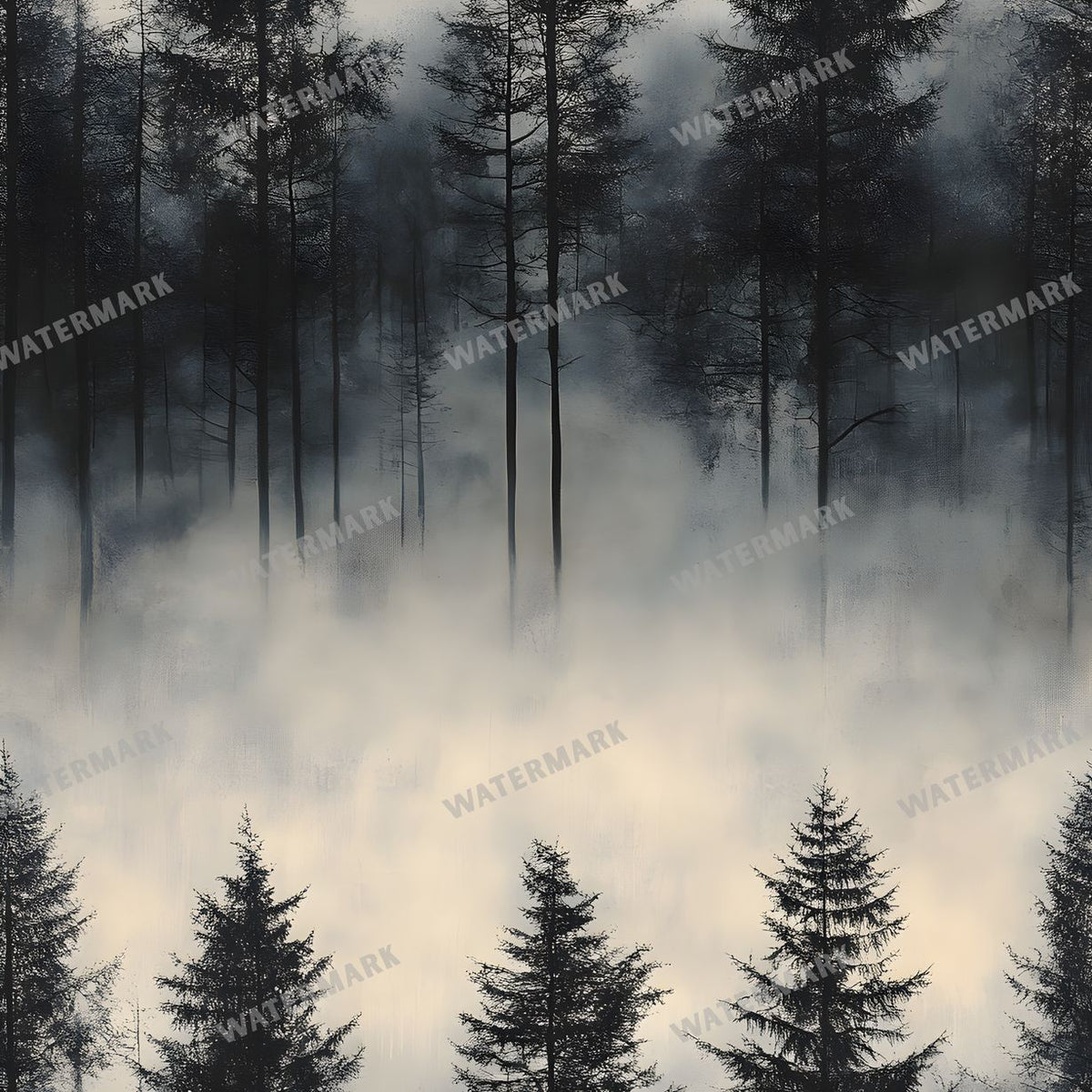 Forest Seamless Pattern
