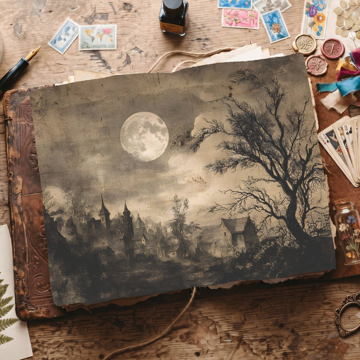 Gothic Digital Papers