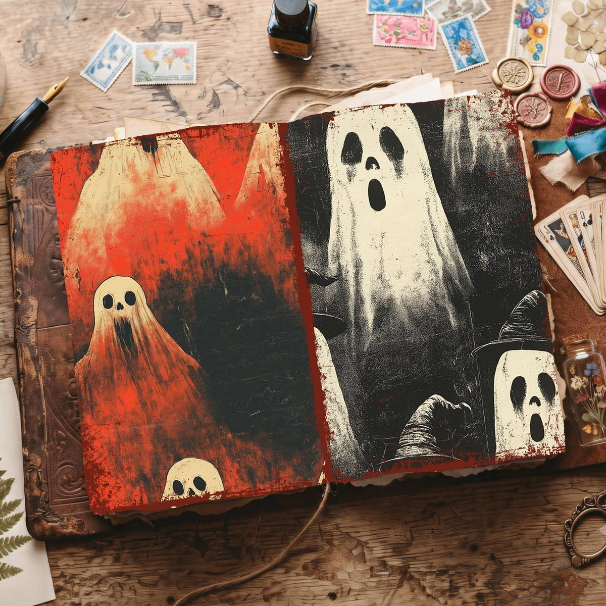 Halloween Digital Papers
