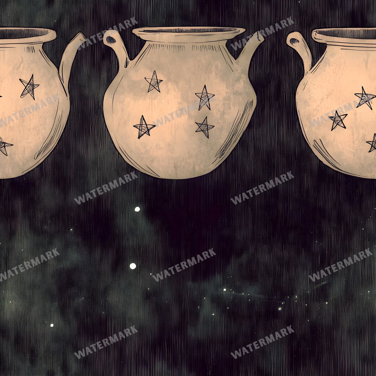 Witchcraft Seamless Pattern