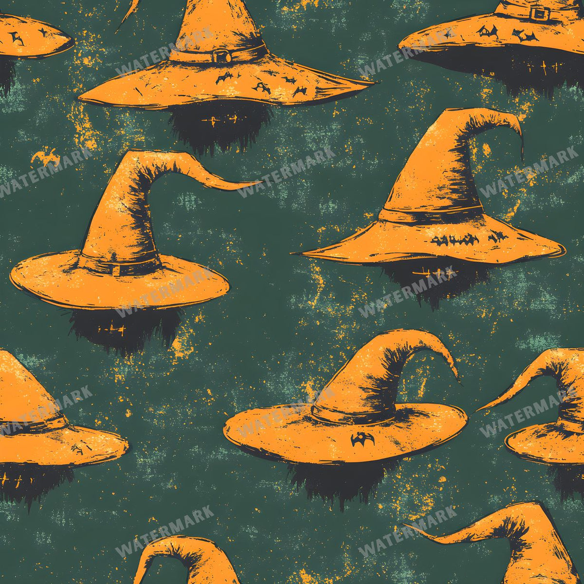 Witchcraft Seamless Pattern