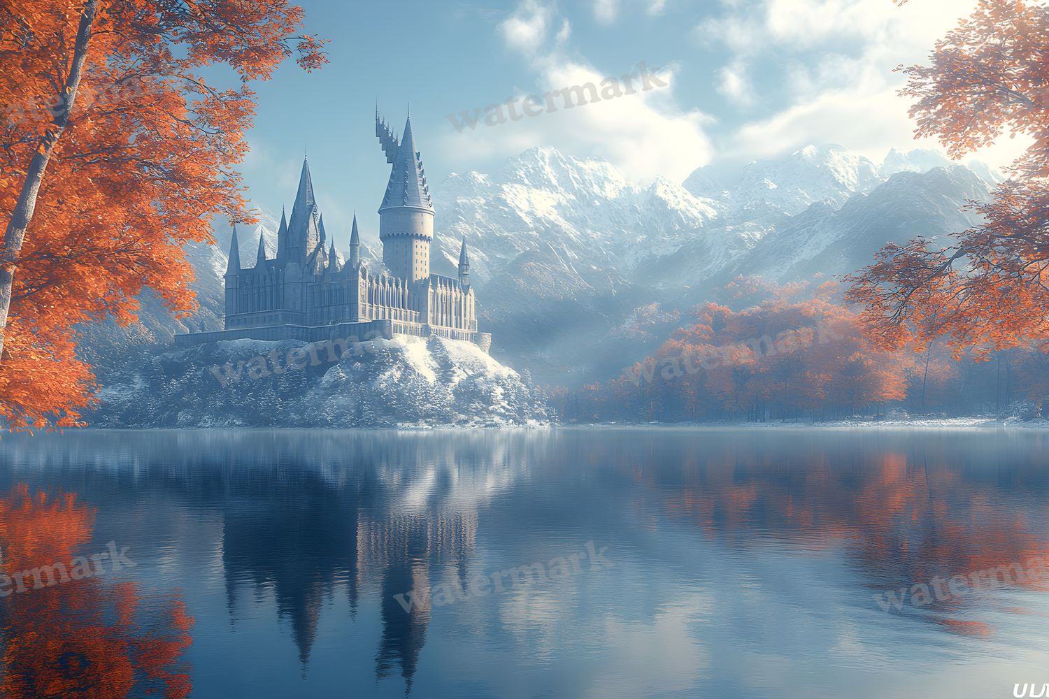 Wizarding School Backdrop Images