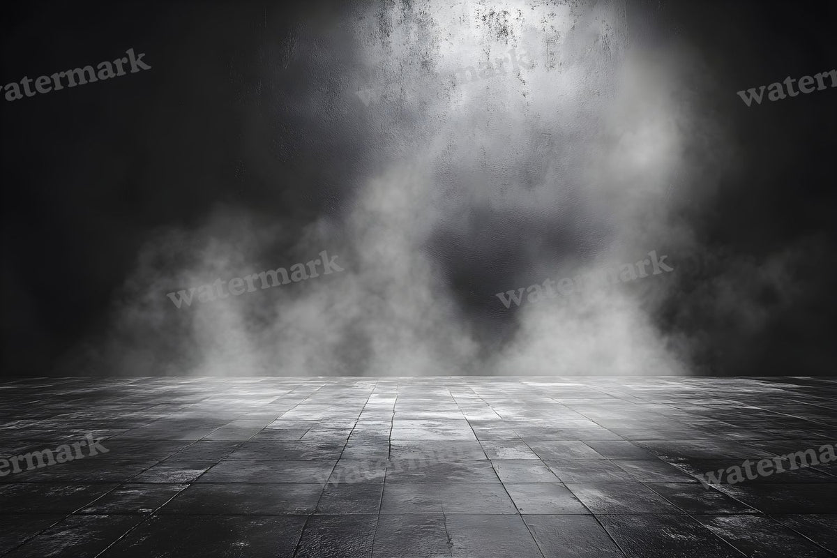 Charcoal Mist Wall Backdrop Images