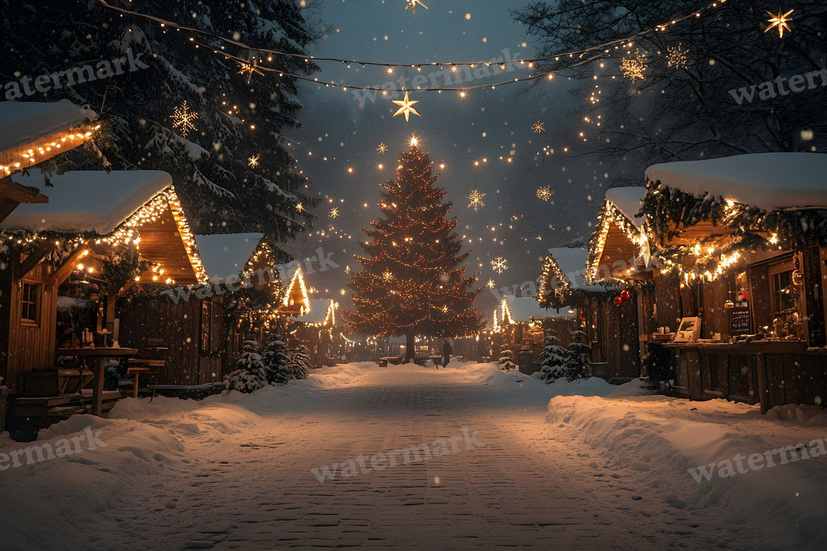 Classic Christmas Backdrop Images