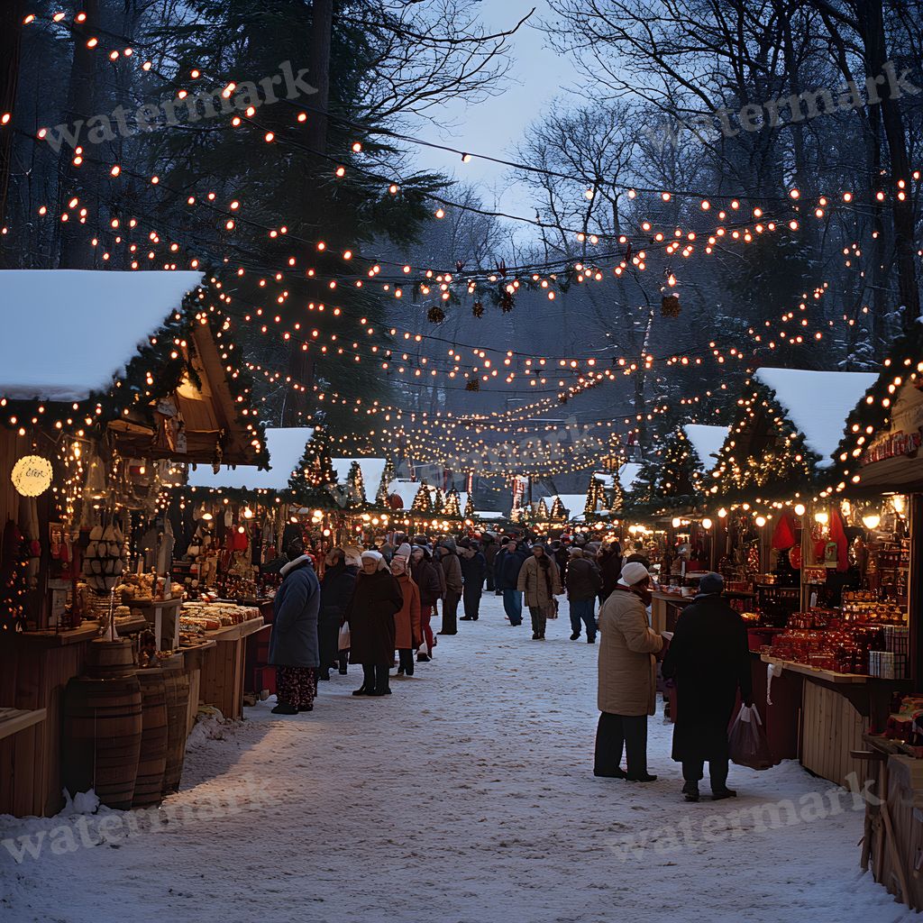 Classic Christmas Backdrop Images